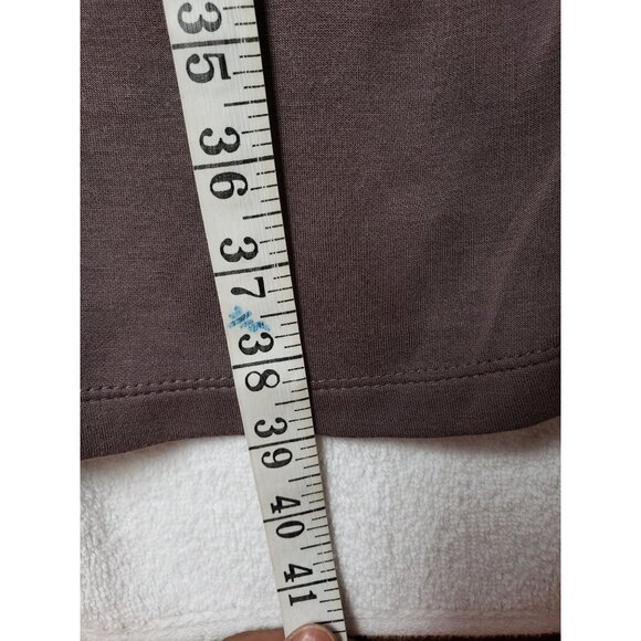 Danskin Womens Waist Stretchy Scuba Pants Plum Size Small - Picture 7 of 16